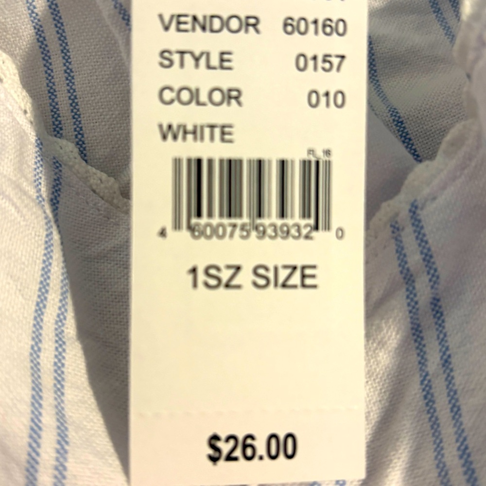 Pacsun Light Blue Striped Top - Picture 3 of 3